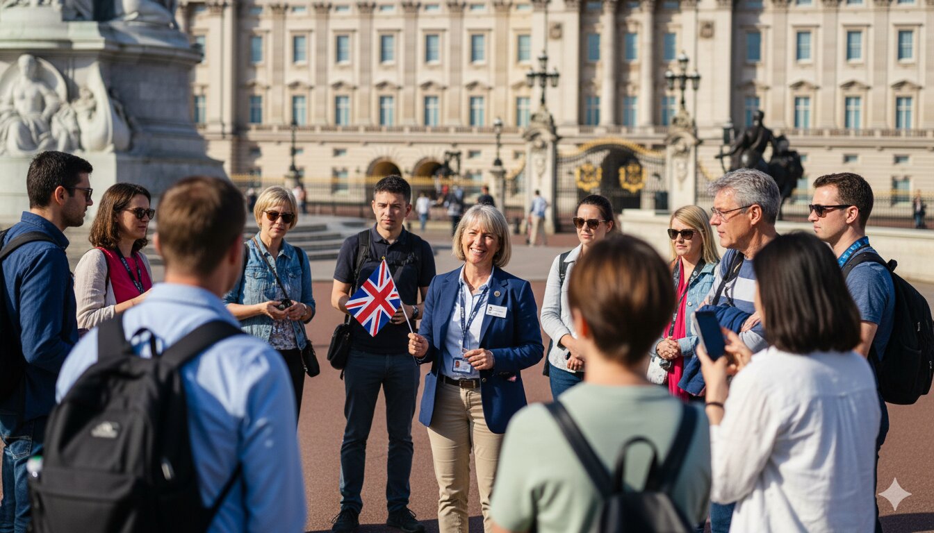 Buckingham Palace main facade